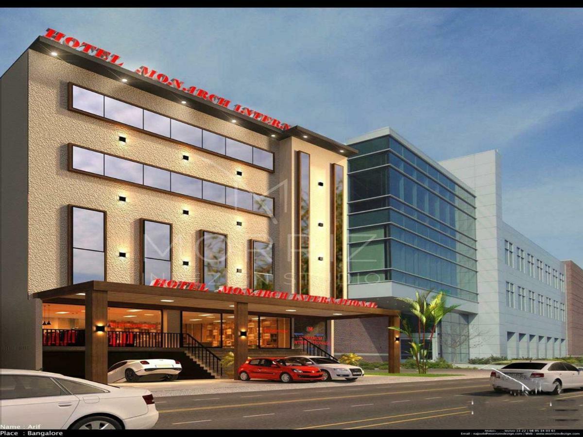 Hotel Monarch International Bangalore Eksteriør bilde